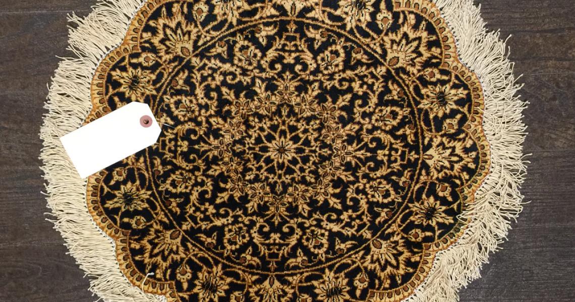 Persian Silk Carpet 5118