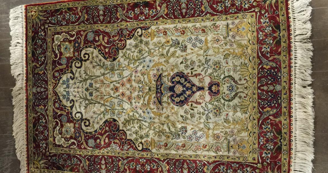 Persian Silk Carpet 5167