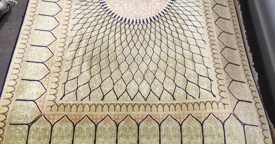 Persian Silk Carpet 5169