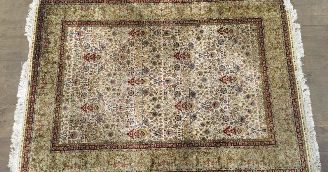 Persian Silk Carpet 5158